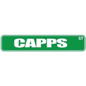   CAPPS ST  STREET SIGN: Home Improvement