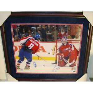  NEW Ovechkin Price 09 Allstar SIGNED Framed 16X20 JSA 