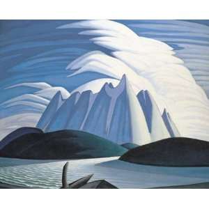  Lake and Mountains by Lawren P. Harris 12x10: Toys & Games
