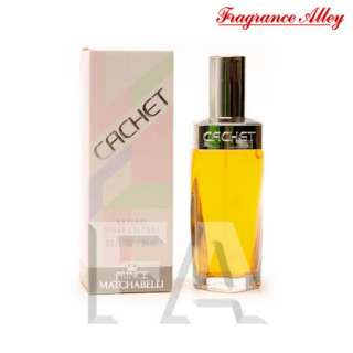 CACHET by Prince Matchabelli 3.2 oz Cologne Spray for Women Perfume 