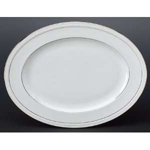  Stoneleigh Oval Platter 16 1/4(Lg): Kitchen & Dining