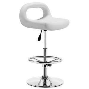  Carafe Barstool in White: Home & Kitchen