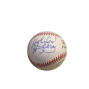  Harry Caray Autographed Holy Cow Baseball (James Spence 