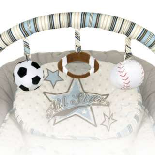 New Baby Trend All Star Musical Comfy Bouncer Baby Infant Seat w 