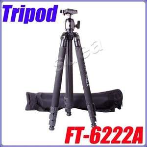 NEW Pro FT 6662A Camera Stand Tripod with Ball head bag  