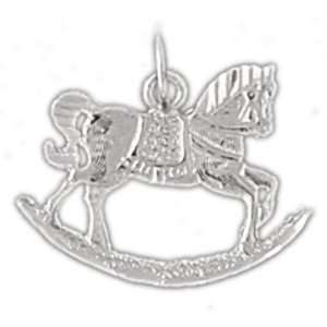   14K White Gold Charm Carousels 0.9   Gram(s) CleverSilver Jewelry