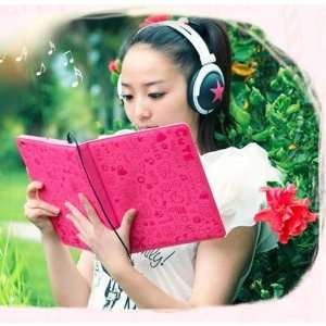  SR(TM) Pink Cartoon Lovely Leather Case Cover For iPad 2 