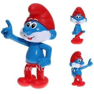   cute cartoon style the smurfs action figure toy ts 06 Toys & Games