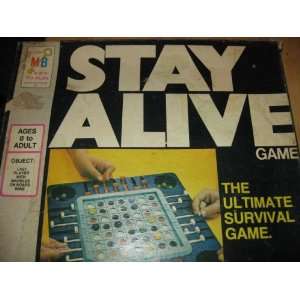  1971 STAY ALIVE Marble Game  Milton Bradley Everything 
