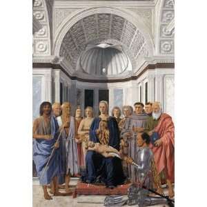  FRAMED oil paintings   Piero della Francesca   24 x 34 