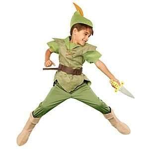    Disney Store Peter Pan Costume for Boys Size XS 4: Toys & Games