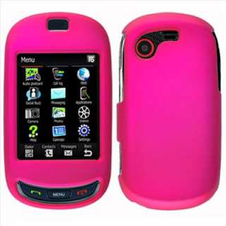   Gravity Touch T669 Pink Rubberized Hard Case Cover +Screen Protector
