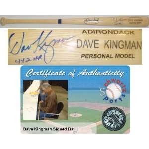  Dave Kingman Signed Blonde Big Stick Bat w/442 HR Sports 