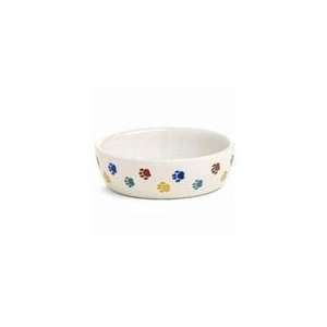 Ethical Pet Cat Paw Print Stoneware Dish 5 In: Pet 