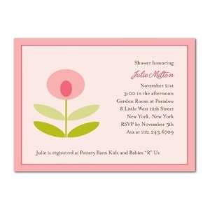  Baby Shower Invitations   Peaceful Posey By Migi Baby