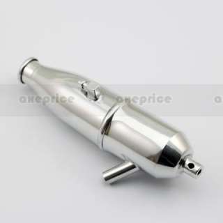   Parts 02124 102009 HSP Aluminum Exhaust Pipe 1/10 RC R/C Nitro Car