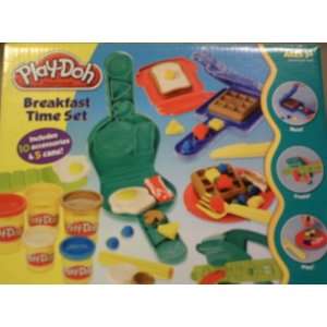  Play doh Breakfast Time Set with 5 Cans of Play doh Toys 