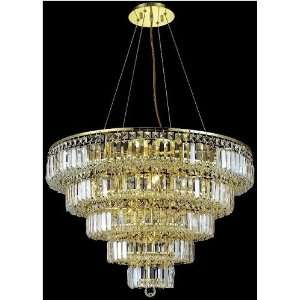  Maxim Collection 17 Light 30ö Gold Crystal Chandelier 