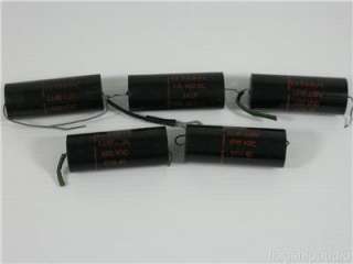 5pcs Sprague Black Beauty 1 MFD 600V Capacitors Caps  