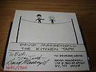 DAVID MASSENGILL   THE KITCHEN TAPE signed numbered limited cassette