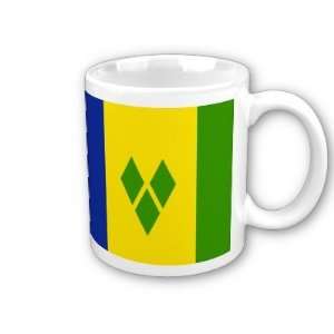 St Vincent And The Grenadines Flag Coffee Mug 