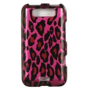 LG CONNECT 4G / MS 840 CRYSTAL CASE HOT PINK LEOPARD Cell 