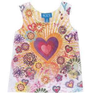   The Childrens Place Girls Shirred Tank Top Shirt Sizes 6m   4t: Baby