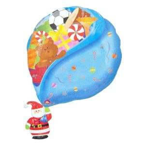    Christmas Balloons  Santa With Toy Bag Super Shape: Toys & Games