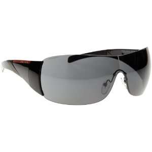  Prada Sport Sps 07 H 1Ab1A1 Black Sps07H 07H Sunglasses 