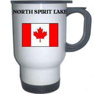  Canada   NORTH SPIRIT LAKE White Stainless Steel Mug 