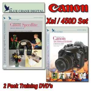   Rebel Xsi/450D & XS/1000D DVD 2 Pk & 580/430 Speedlite
