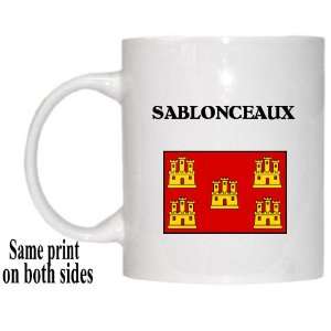  Poitou Charentes, SABLONCEAUX Mug 