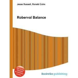  Roberval Balance Ronald Cohn Jesse Russell Books