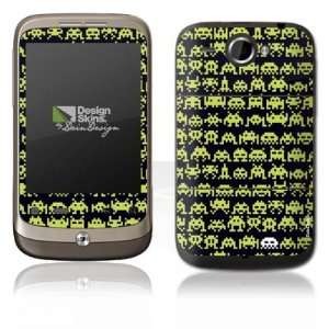   Skins for HTC Wildfire   Spaceinvaders Design Folie Electronics