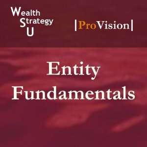    School of Tax Strategy   Entity Fundamentals 