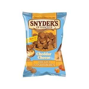 Snyders of Hanover Cheddar Cheese Pretzel Sandwiches, 8 oz. Bag (Pack 