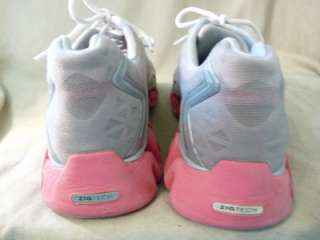 REEBOK Reebok Zig Sonic Womens Running Shoe Size 8.5 Grey/ Pink Pre 