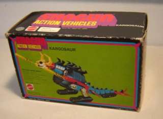 Vintage 1978 Mattel SHOGUN WARRIORS GaiKing KARGOSAUR Chogokin BOXED 
