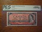 1954 50 BANK CANADA BC 42a AU50 CHANGEOVER  