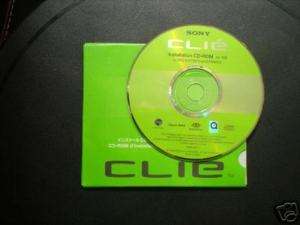 Sony Clie PEG SJ20 Software Driver Installation CD ROM  