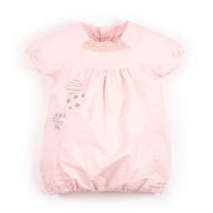  IKKS Short Sleeve Bubble Dress, Pink: Baby