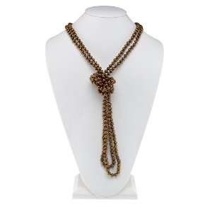  Chocolate Freshwater Pearl Necklace   100 Inches Jewelry