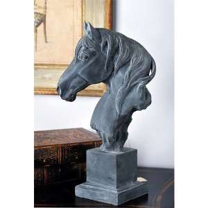 Horse Head Statue Figurine 7.5 inchx6 inchx15 inch
