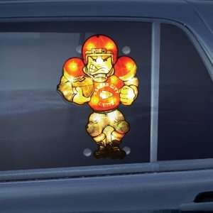  Kansas City Chiefs Car Window Lighted Football Player 