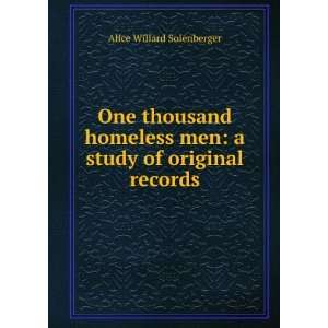   men a study of original records Alice Willard Solenberger Books