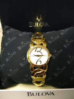 Bulova Womens Bracelet Mother of Pearl Dial Watch   