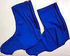 Royal Blue Lycra Cycling Booties / Shoe covers   Made by GSG in Italy.