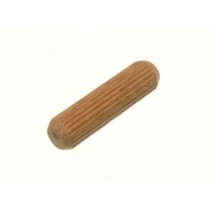  WOODEN DOWEL FLUTED PINS M8 8MM X 30MM ( pack of 50 