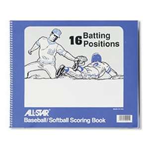  ALL STAR Baseball/Softball Scorebooks
