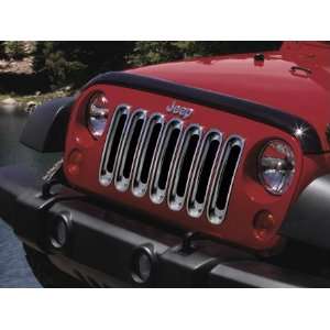  Jeep Wrangler Chrome Grille Inserts: Automotive